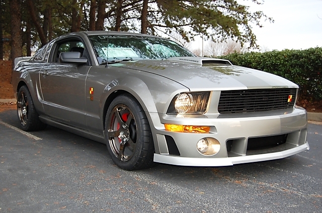 Vapor Silver 09 Roush P-51B Supercharged Mustang Coupe