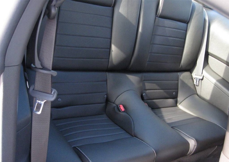 Backseat 2010 Mustang GT Coupe