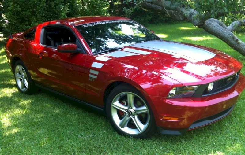 Red Candy 2010 Mustang GT