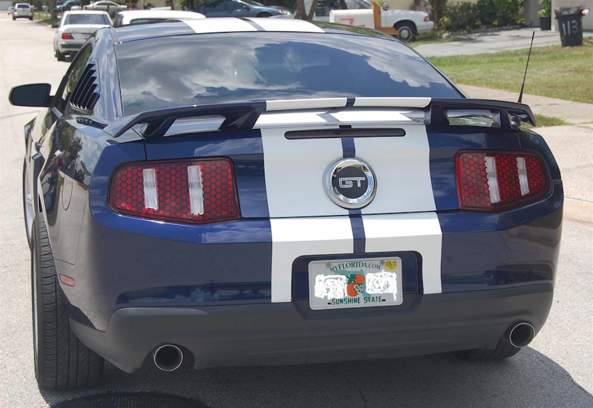 Kona Blue 2010 Mustang GT