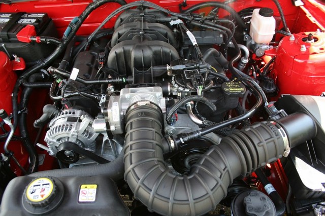 Torch Red 2010 V6 Engine