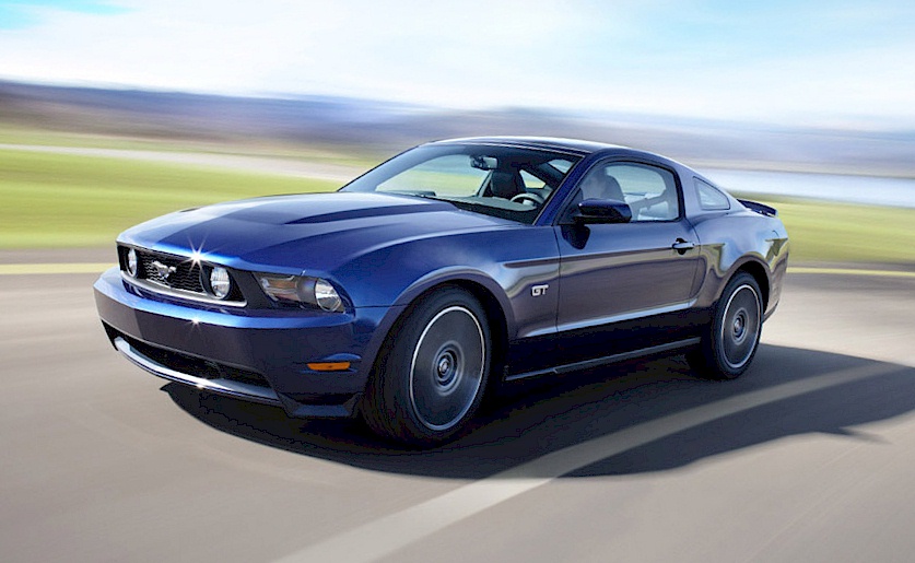 Kona Blue 2010 Mustang GT Coupe