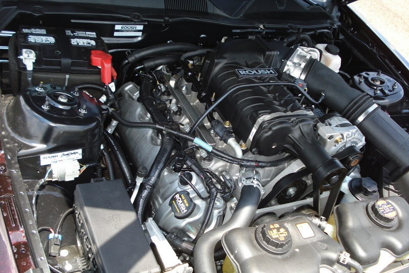 Roush 540 hp Roushcharged V8 engine