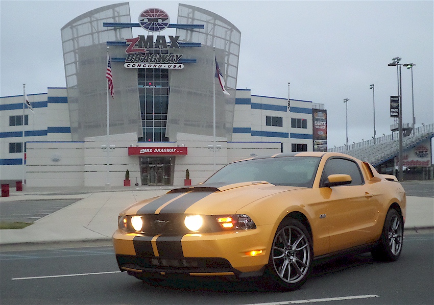 Yellow Blaze 2011 Mustang GT
