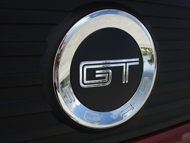 2012 rear decklid GT badge