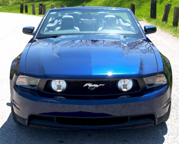 Kona Blue 12 Mustang GT Convertible