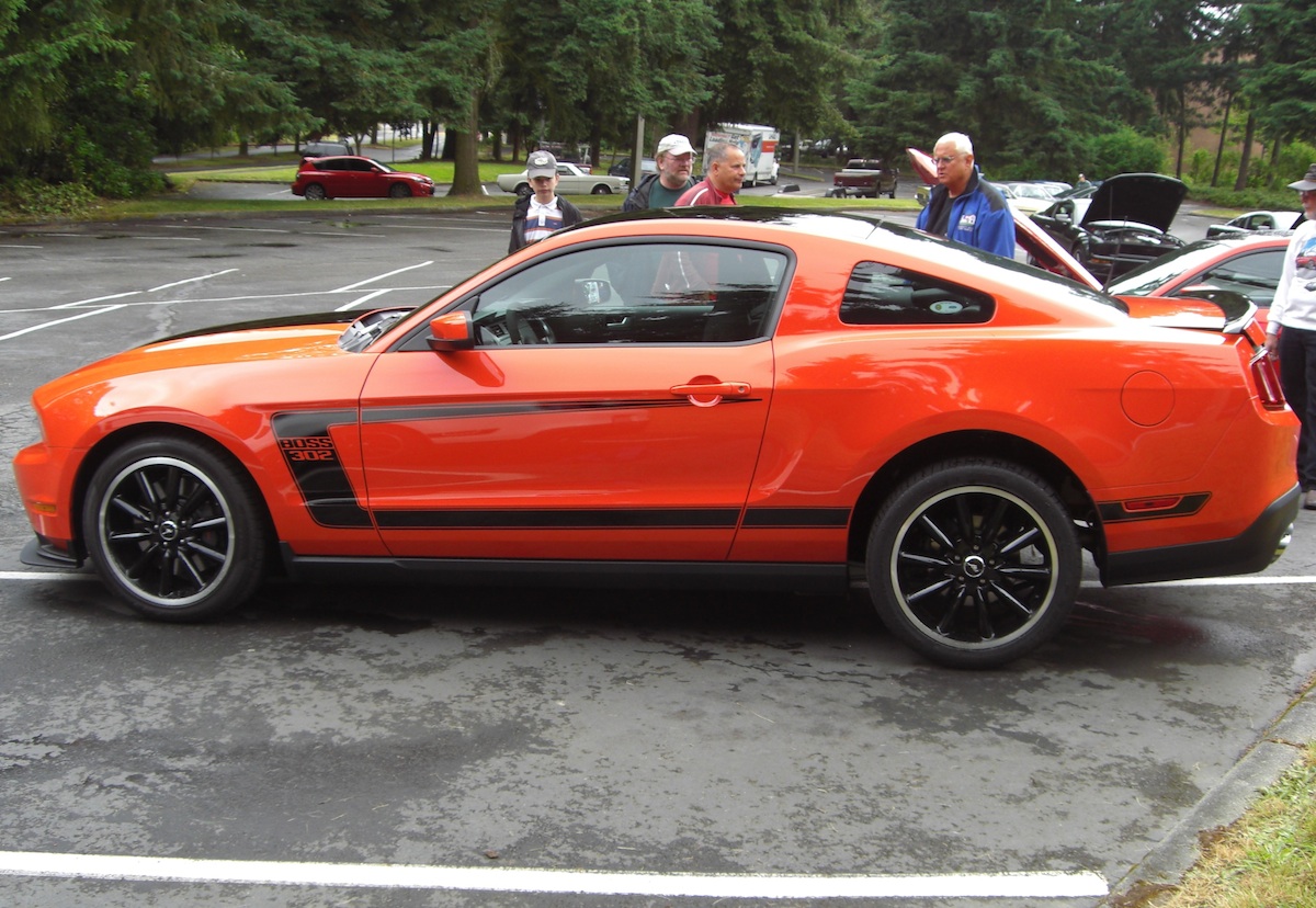 Competition Orange 2012 Boss 302 Coupe