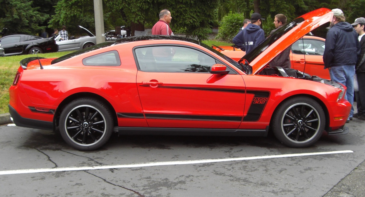 Race Red '12 Mustang Boss 302 Coupe
