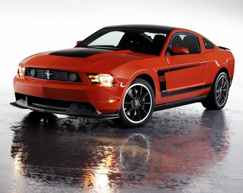 Competition Orange 2012 Mustang Boss 302 Coupe