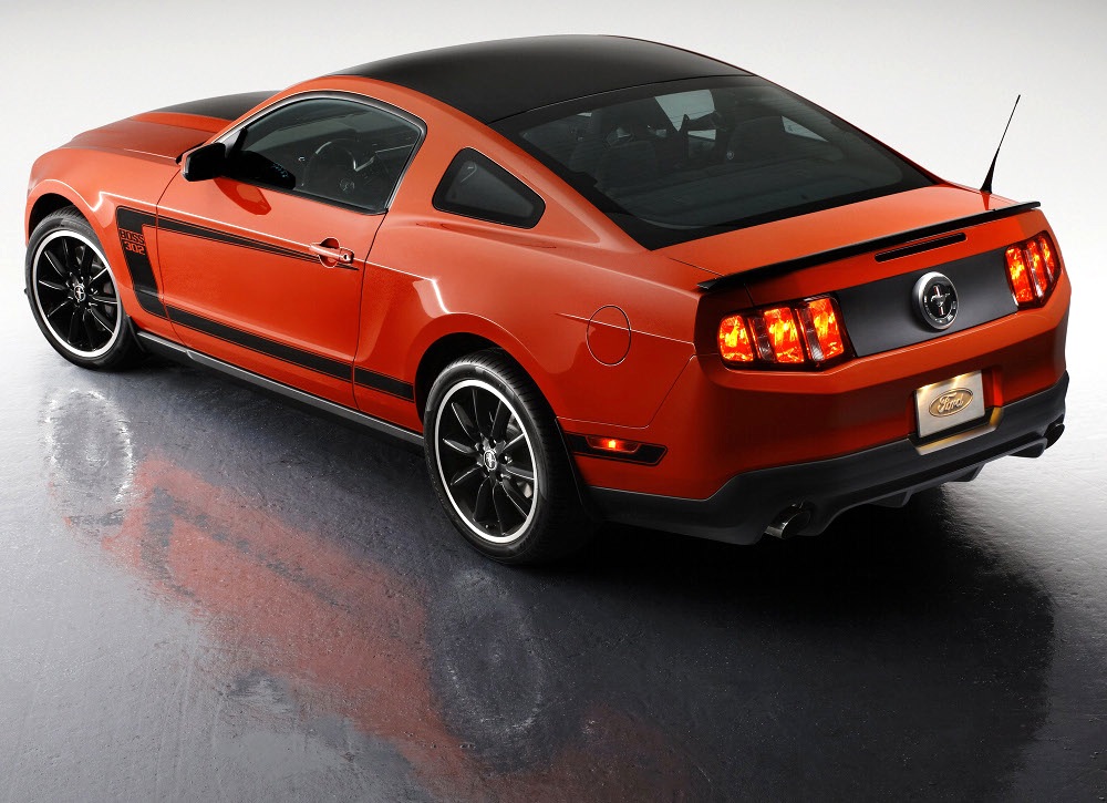 Competition Orange 2012 Mustang Boss 302 Coupe