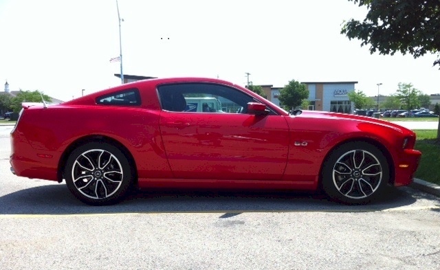 Race Red 2013 Mustang GT