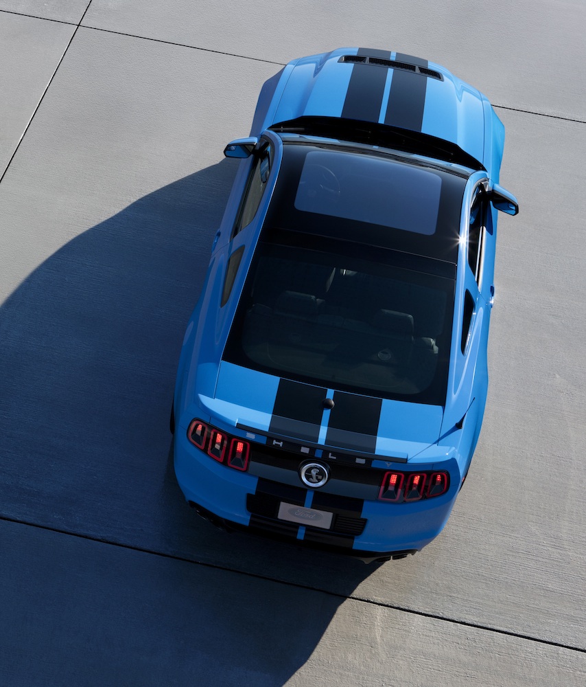 Grabber Blue 2013 Shelby GT500