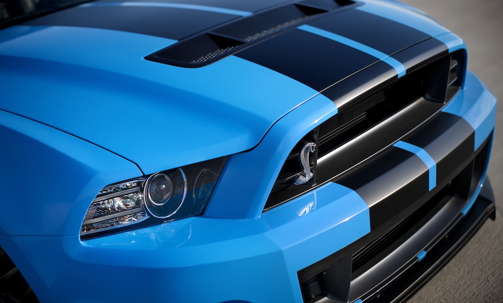  Grabber Azul Ford Mustang Shelby GT