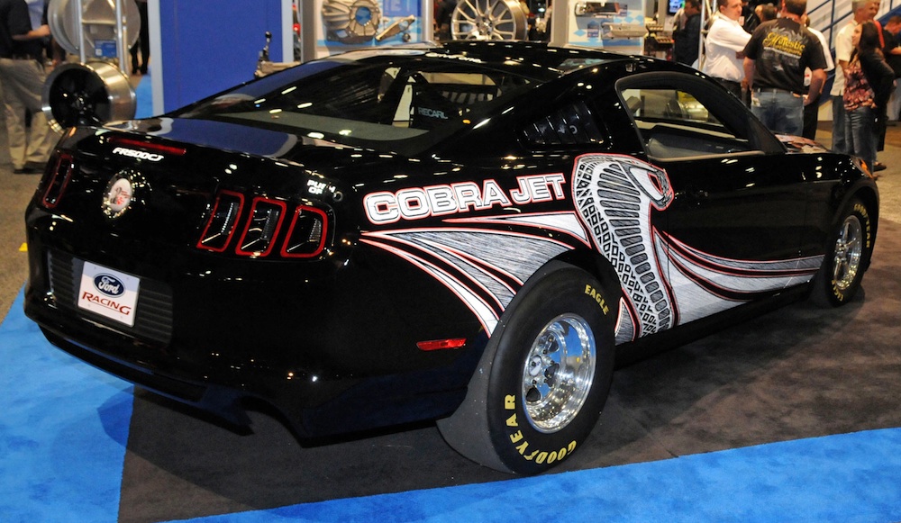 Black 2013 Cobra Jet Mustang