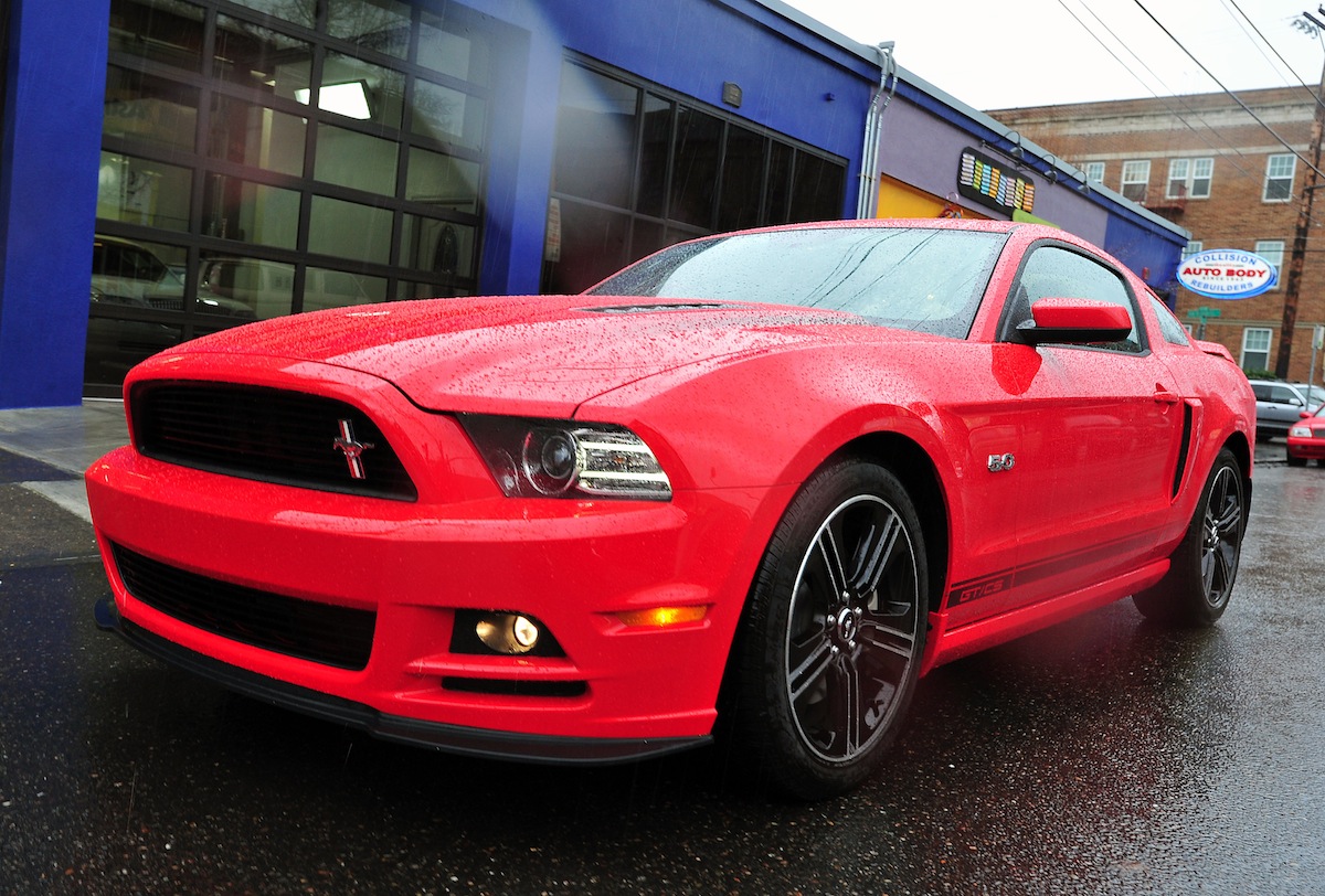 Race Red 2013 GT/CS Mustang coupe