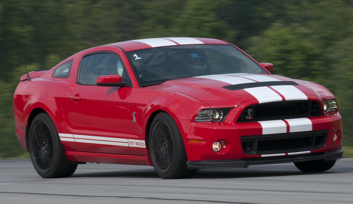 Ford mustang gt500 race #7