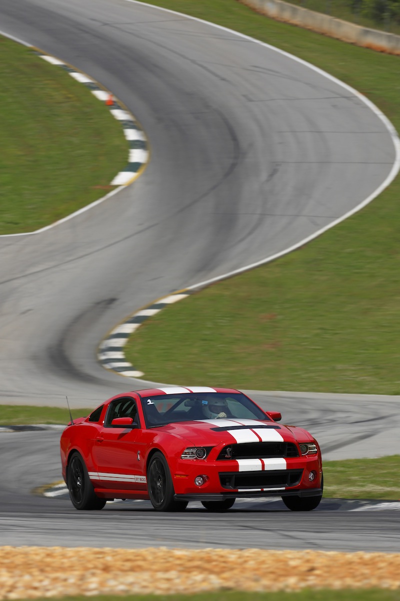 GT500 on the track