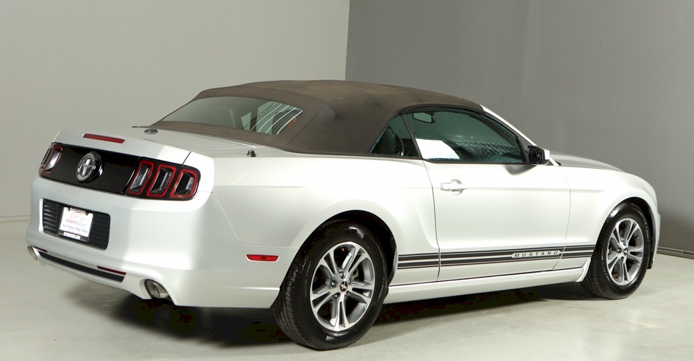 Ingot Silver 2014 Mustang Convertible