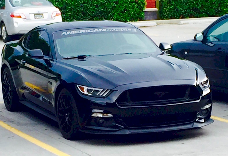 Black 2015 Mustang GT