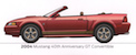 2002 Mustang 40th Anniversary GT convertible
