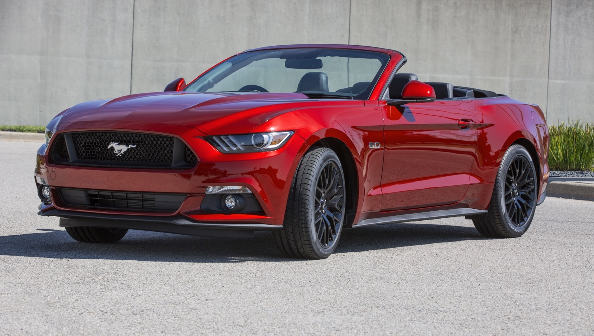 Ruby Red 2016 Mustang GT