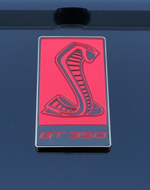 red GT350 snake badge/emblem