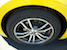 18 inch magnetic-painted machined aluminum wheels