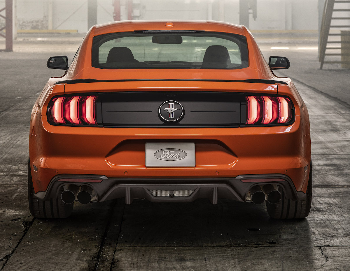 rear view 2020 Mustang Ecoboost