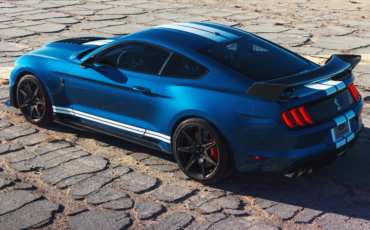 Performance Blue 2020 Ford Mustang Shelby GT-500 Fastback