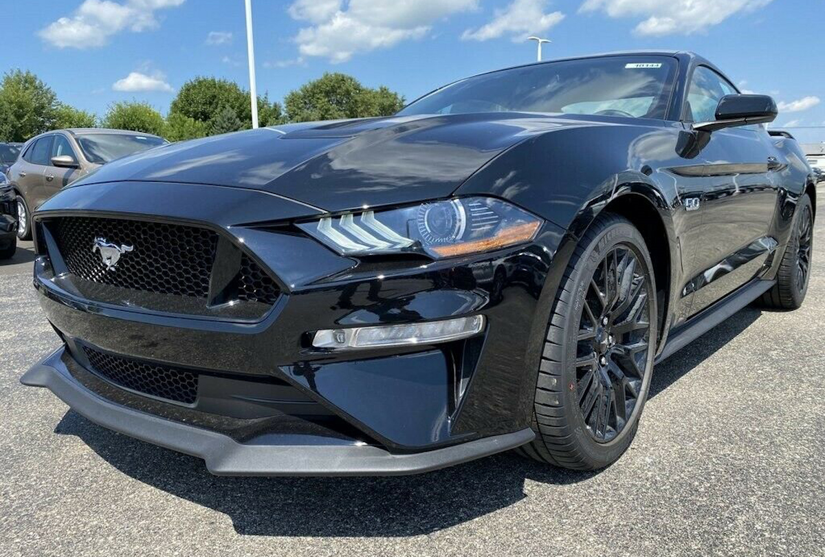 2020 Shadow Black Mustang GT