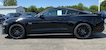 side view of a 2020 Shadow Black Mustang GT