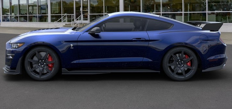 Kona Blue 2020 Ford Mustang Shelby GT-500 Fastback