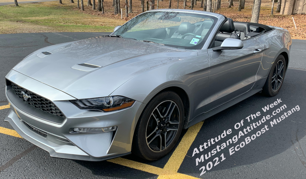 2021 Iconic Silver EcoBoost Mustang