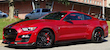 Rapid Red 2021 Mustang Shelby GT500 Fastback