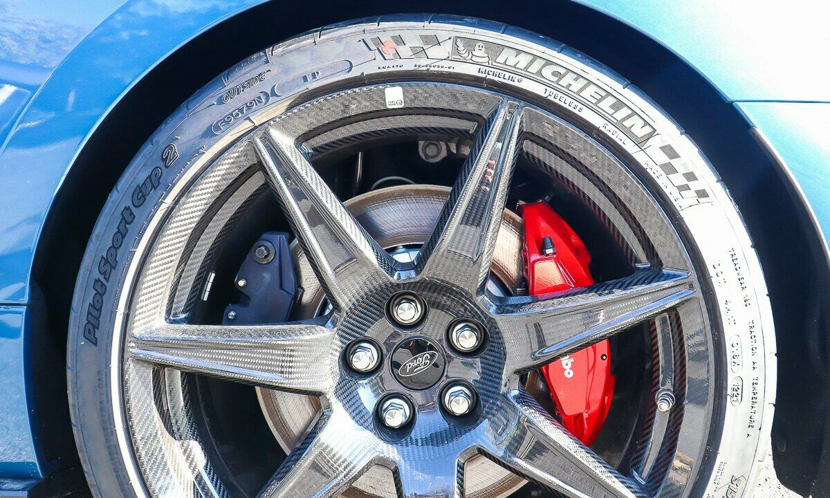 20 inch exposed carbon fiber wheels