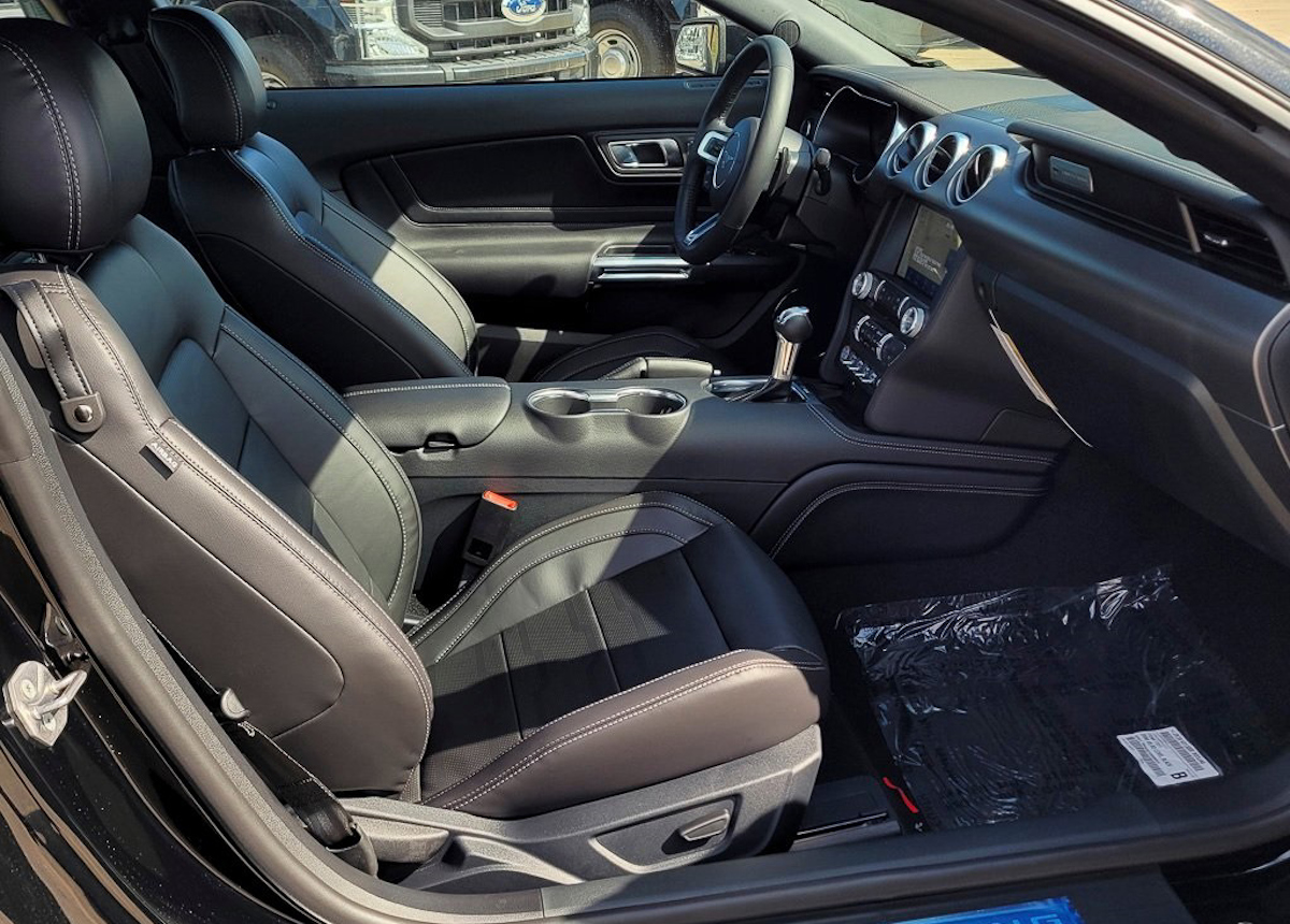 2021 Shadow Black 2.3L EcoBoost Mustang