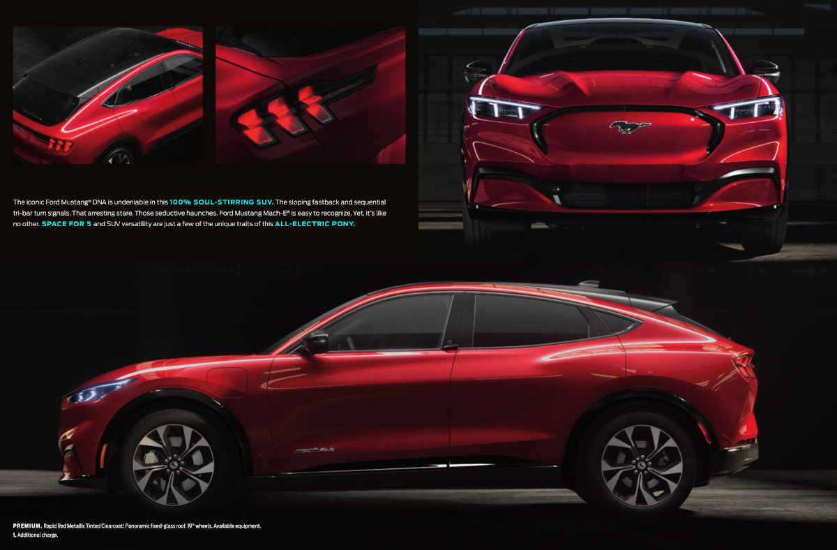 the Mustang design